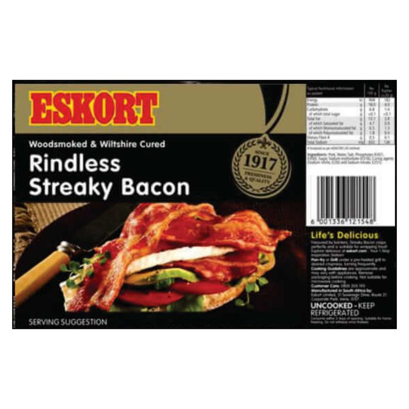 Eskort Streaky Bacon